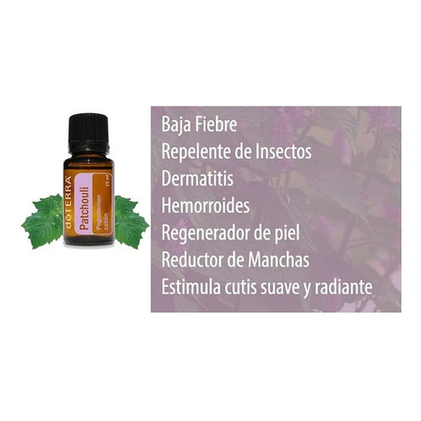 Aceite Esencial Doterra Pachulí (patchouli) 15 Ml 2