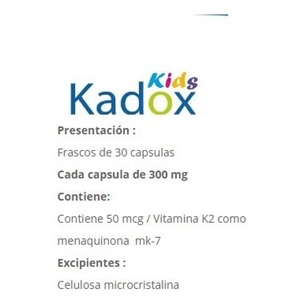 Fitomed Kadox Kids (30 Cápsulas) 2