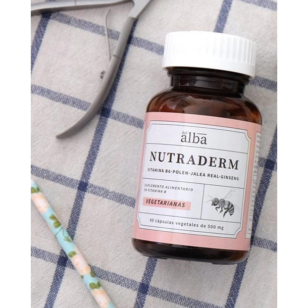 Nutraderm 500mg - Cápsulas Veg - 60 1