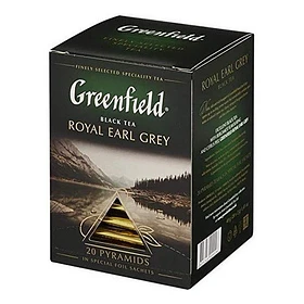 Greenfield - Té Negro En Hojas En Bolsitas Piramidales 40grs