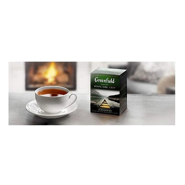 Greenfield - Té Negro En Hojas En Bolsitas Piramidales 40grs 4