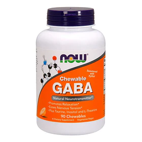 Gaba Masticable 500mg 60 Cápsulas Vegetarianas
