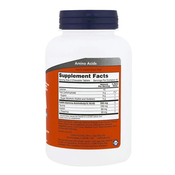 Gaba Masticable 500mg 60 Cápsulas Vegetarianas 2