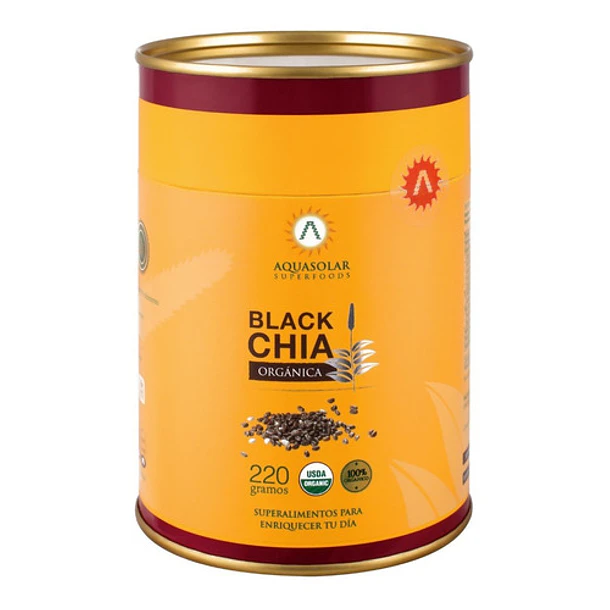 Aquasolar - Black Chía 220g 100% Orgánico 1