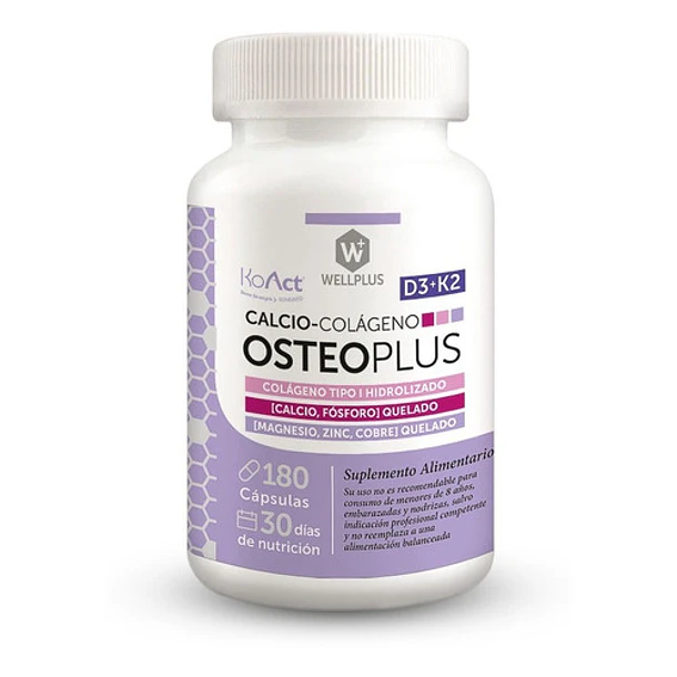 Wellplus Osteoplus 180 Cápsulas 4