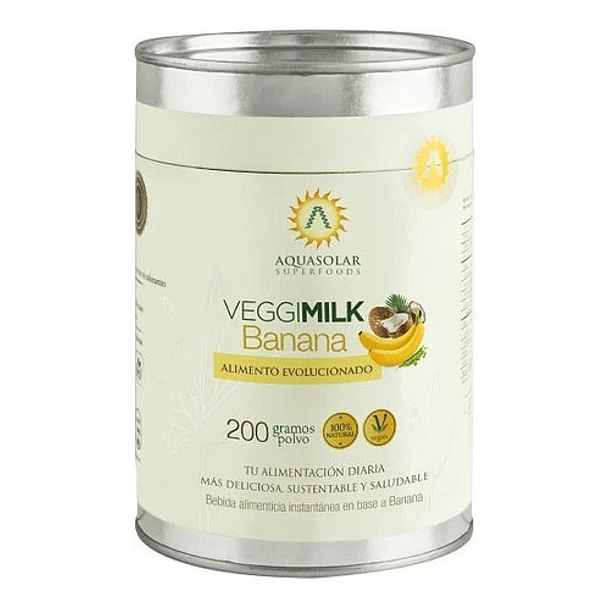 Aquasolar - Veggimilk Banana 200g 1