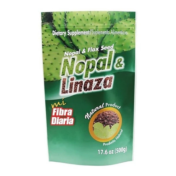 Nopal Y Linaza En Polvo 500 Gr 1