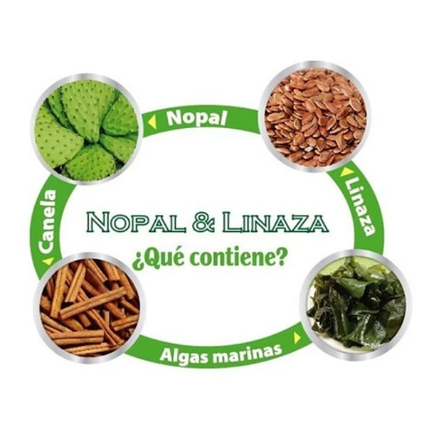 Nopal Y Linaza En Polvo 500 Gr 4