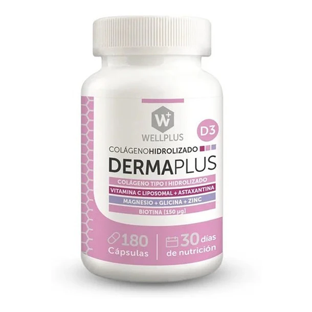 Welplus - Derma Plus 180 Cápsulas 1