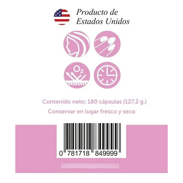 Welplus - Derma Plus 180 Cápsulas 7