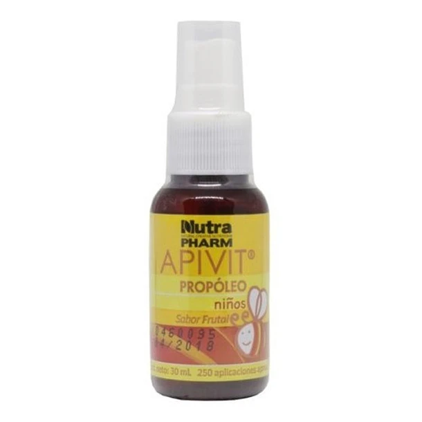 Nutrapharm - Apivit Spray Propoleo Niños 1