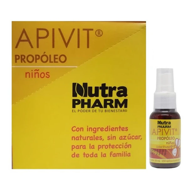 Nutrapharm - Apivit Spray Propoleo Niños 2