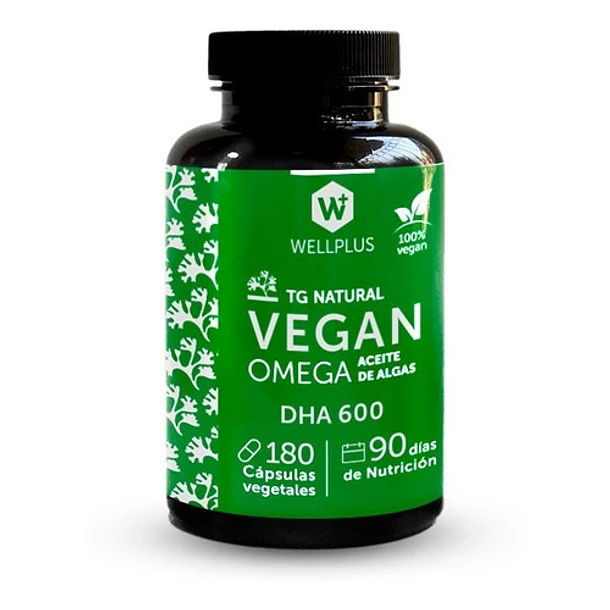 Wellplus Omega-3 Vegano 180 Cápsulas 1