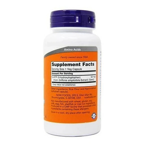 Now - 5 Htp 50mg 90 Capsulas  2