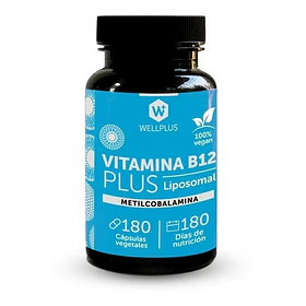 Wellplus Vitamina B12 Plus Liposomal