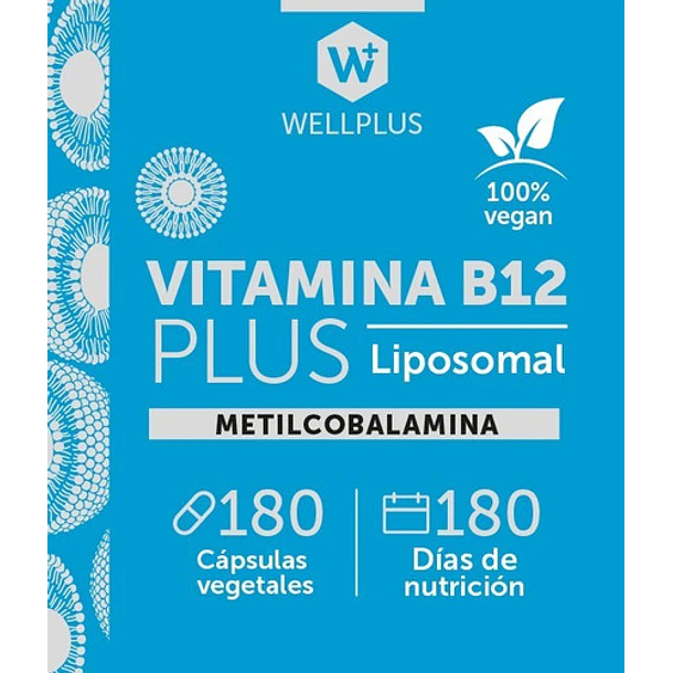 Wellplus Vitamina B12 Plus Liposomal 2
