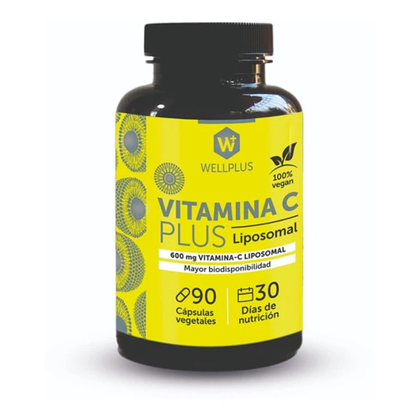 Pack 6 Unidades Wellplus Vitamina C Liposomal 90 Cápsulas