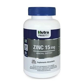 Nutrapharm - Zinc 15 Mg 60 Comprimidos