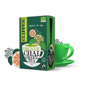 Té Clipper Organic Chai Green Tea 50 Gr.