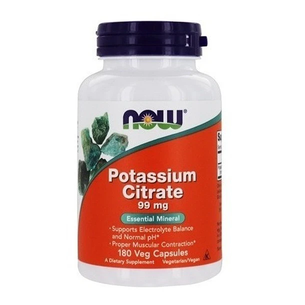Now- Citrato De Potasio + Magnesio Citrate Now 2