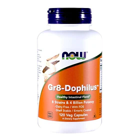 Now Gr8 - Dophilus - Probiótico 120 Caps (pack 2 Unidades)