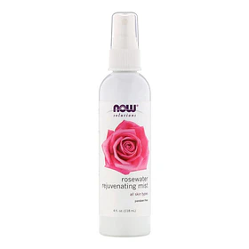 Now Foods - Spray Rejuvenecedor De Agua De Rosas 118 Ml