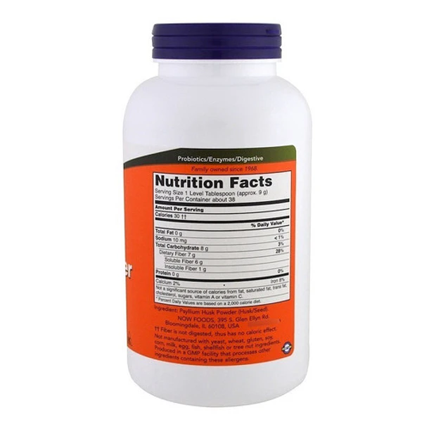 Now - Psyllium En Polvo 340 Grs Keto 2