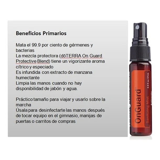 Doterra On Guard Sanitizing Mist (mezcla Desinfectante)   2
