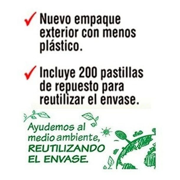 D'stevia - 700 Tabletas.  Envase 500 + Repuesto 200 3