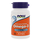 Now - Omega 3 Destilado Molecularmente, 30 Cápsulas Blandas 1