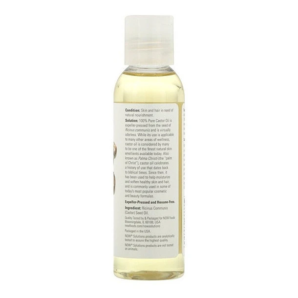 Now Foods - Aceite De Ricino 118 Ml 2