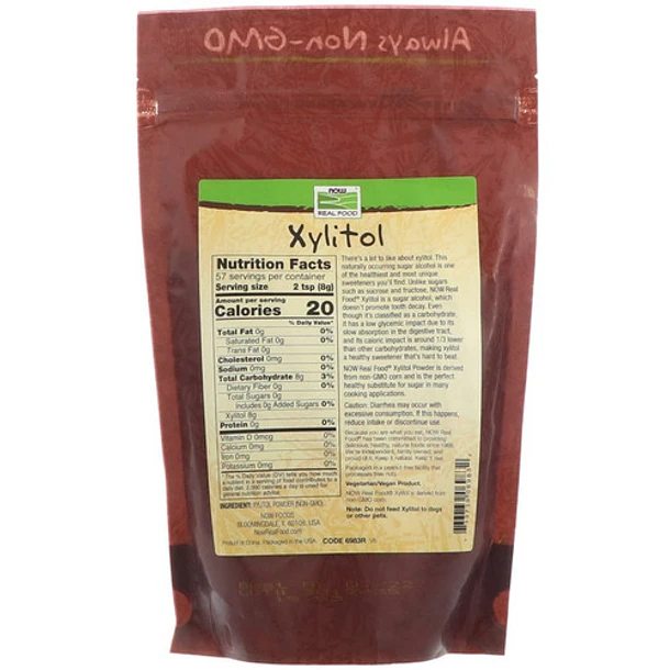Now Foods - Xylitol Edulcorante 454g 2