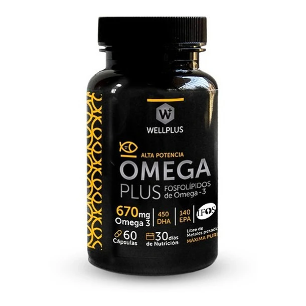 Wellplus - Omega Plus 670mg 60caps + Cogniplus  2