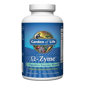 Garden Of Life - Enzimas Digestivas -  180 Cáps Vegetales