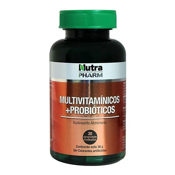Nutrapharm - Multivitamínico + Probiótico 30 Comprimidos