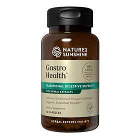 Natures Sunshine - Gastro Health 60 Cápsulas