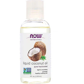 Now Foods - Aceite De Coco Líquido, Puro Fraccionado 118 Ml