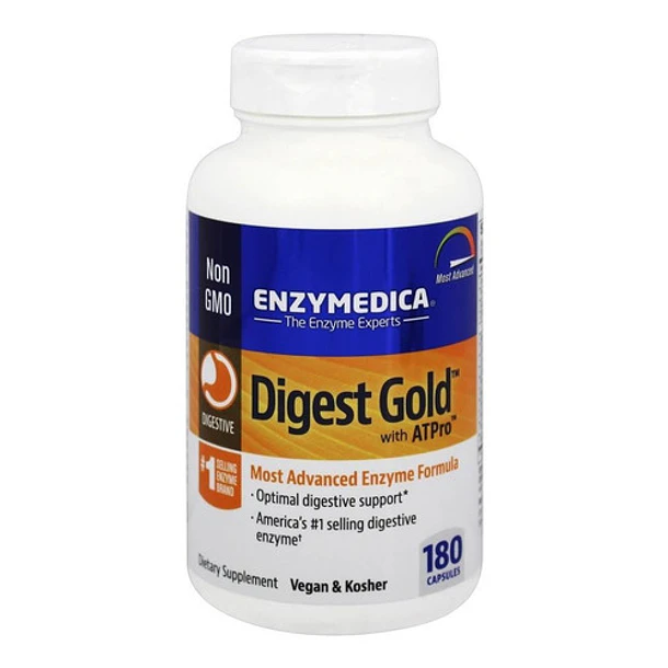 Enzymedica - Digest Gold Con Atpro 180 Cápsulas 1