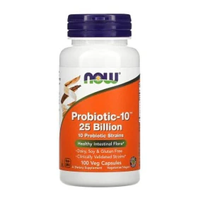 Now Probiotico - 10 Cepa 25 Billones