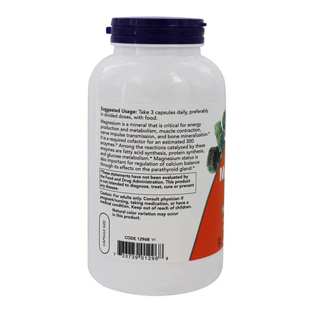 Magnesio Citrate Now 240 Capsulas - Sistema Nervioso 3