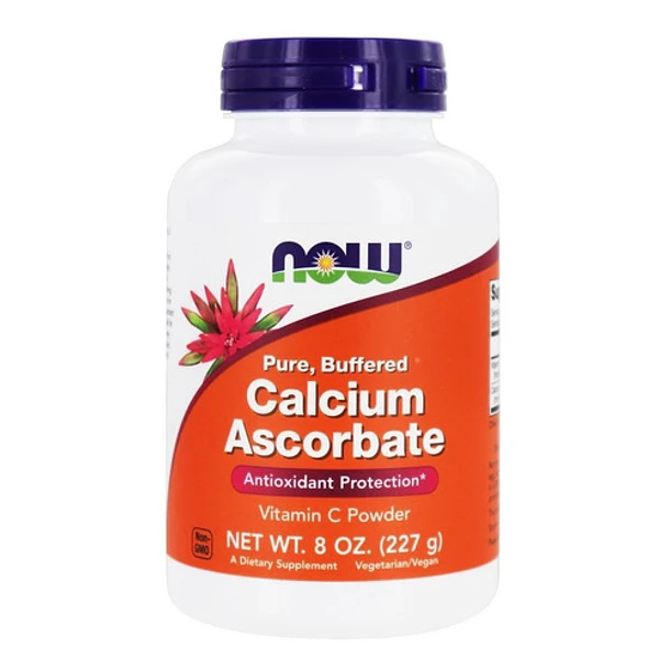 Now - Ascorbato De Calcio Puro, Vitamina C 227 Grs 1