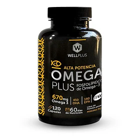 Kit 2 Unidades - Wellplus Omega Plus 670mg  120caps