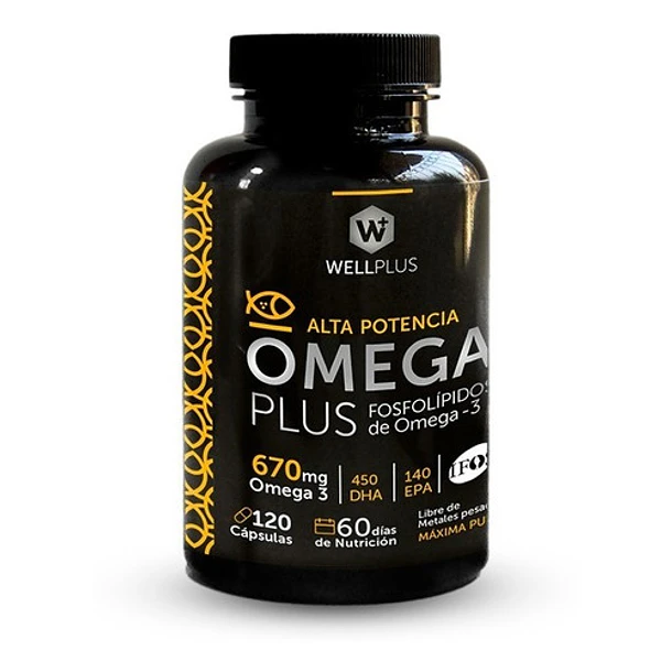 Kit 2 Unidades - Wellplus Omega Plus 670mg  120caps