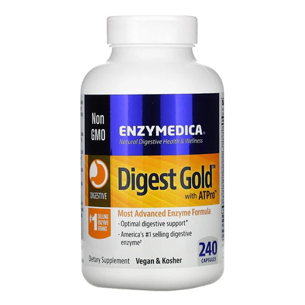 Enzymedica - Digest Gold Con Atpro 240 Cápsulas 1