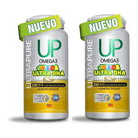 Kit 6 Unidades Omega Up Junior Ultra Dha (120 Microcápsulas)