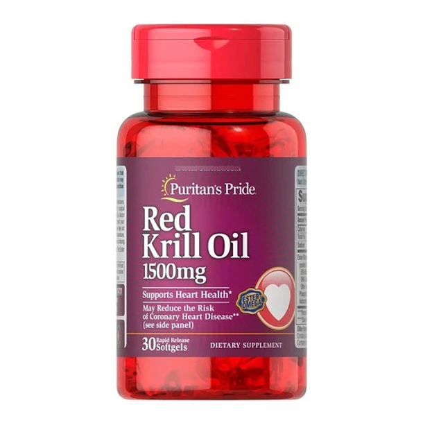 Puritan`s Pride - Aceite De Krill 1500mg 30 Softgels 1