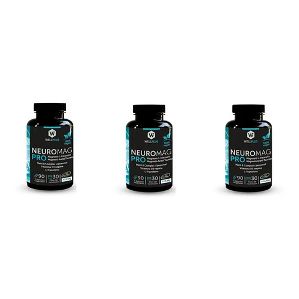 Wellplus Neuromag Pro 90 Cápsulas X 3 Unidades 1