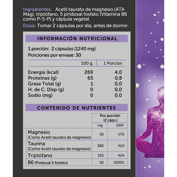 Wellplus - Neurocalm 60 Cápsulas 3