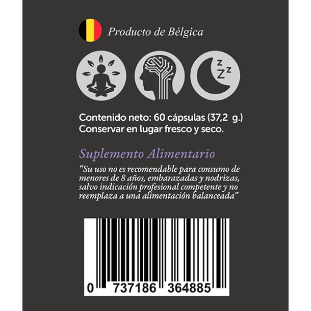 Wellplus - Neurocalm 60 Cápsulas 4