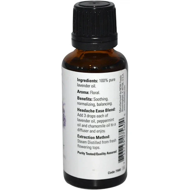 Aceite Esencial Now Lavanda 30ml 2